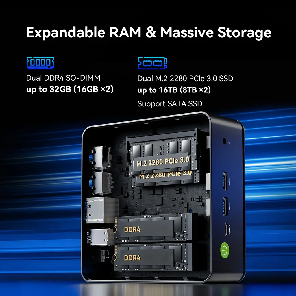 Mini Server START Front